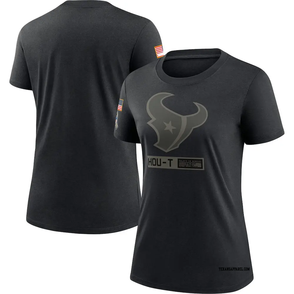 Black houston texans t shirt best sale