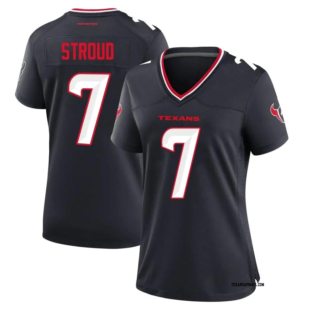 Game Navy Women's C.J. Stroud Houston Texans Team Jersey