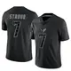 Limited Black Youth C.J. Stroud Houston Texans Reflective Jersey