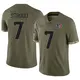 Limited Olive Men's C.J. Stroud Houston Texans 2022 Salute To Service Jersey