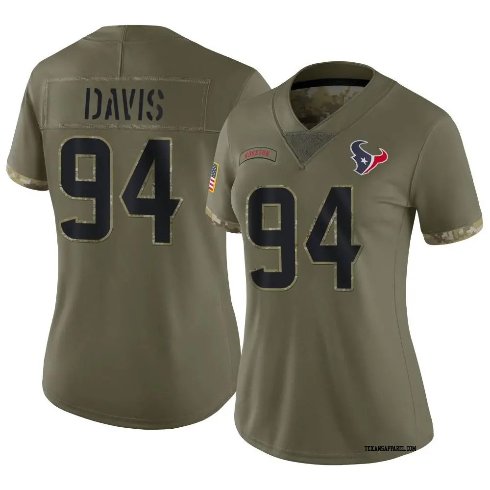 Khalil Davis Jersey for Men Women and Kids Texans Store